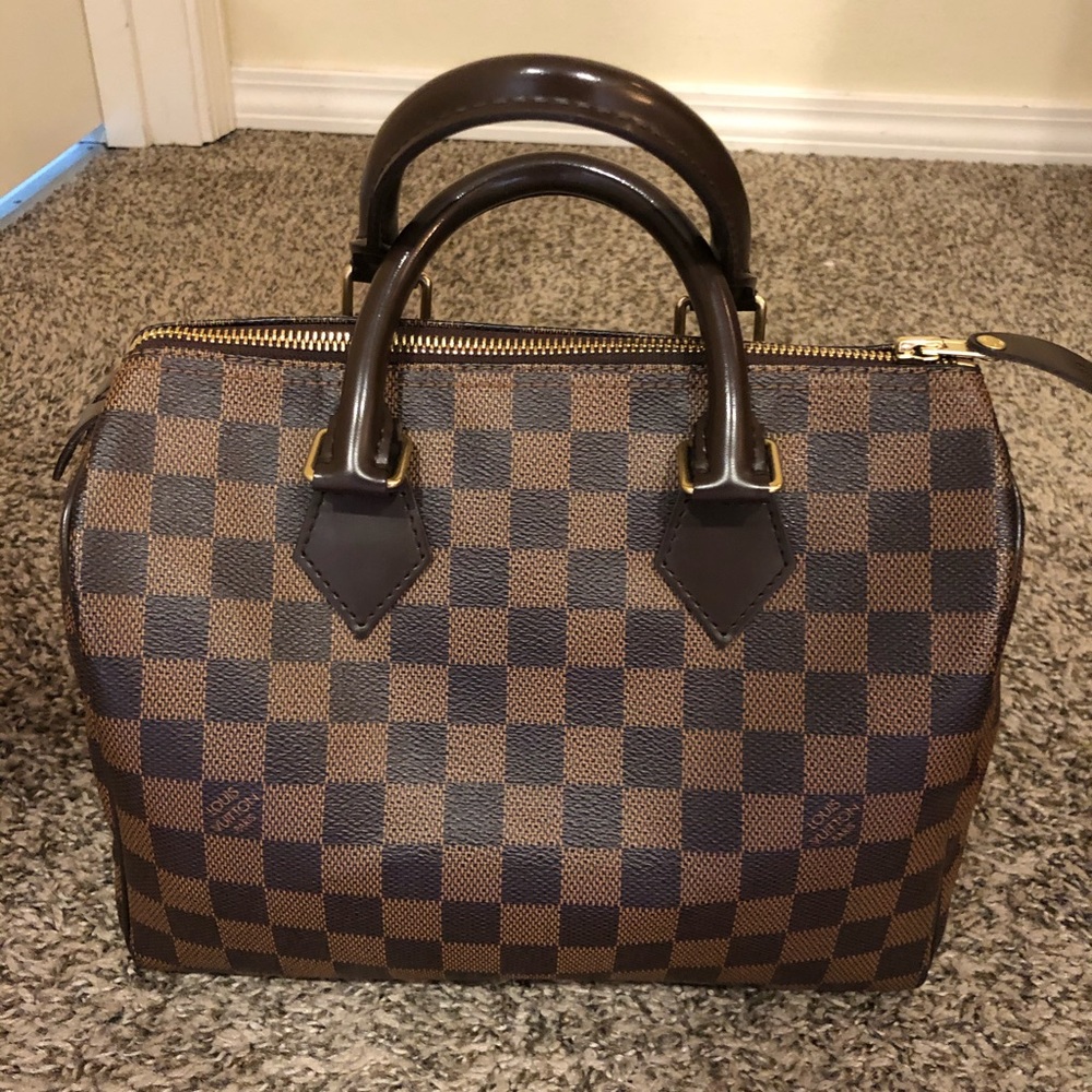 SOLD Louis Vuitton Speedy 25 Damier Ebene